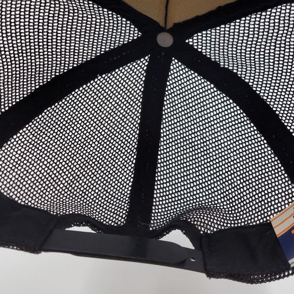 Vintage MCI Race For Life Embroidered Black Mesh Scrambled Eggs Snapback Hat Cap - Picture 9 of 10